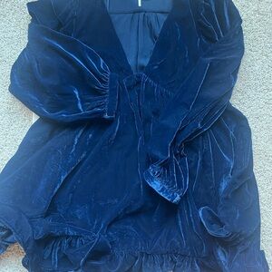 Free People Midnight Blue Dress